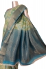 Pure Shaded Brocade Zari Crepe Silk Saree
